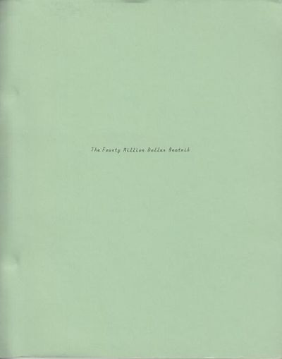 The Fourty Million Dollar Beatnik. 13 january-24…