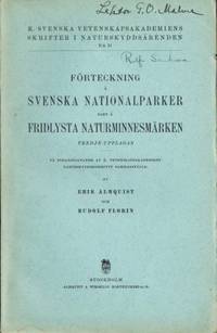 Förteckning å svenska nationalparker samt å…