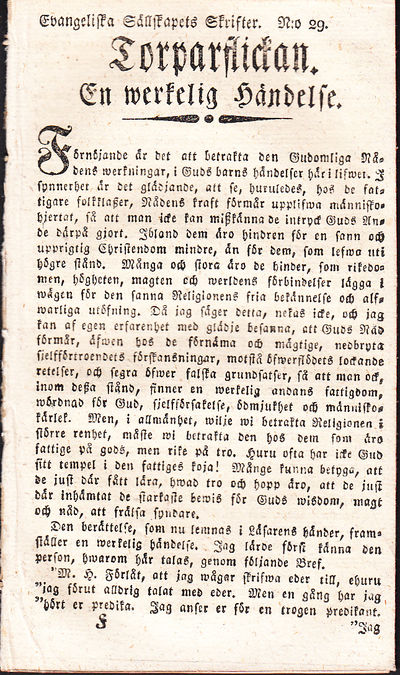 Torparflickan. En werkelig händelse [= rubrik].