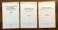 NOTES ON THE HISTORY OF AMERICAN FREE ENTERPRISE; TEXTBOOK OF AMERICANISM; FAITH AND FORCE; The...