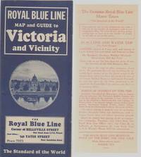 cover of ROYAL BLUE LINE MAP AND GUIDE TO VICTORIA AND VICINITY