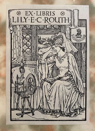 [WOMAN BOOKBINDER]. Le Roi Dagobert....; (photo 11)