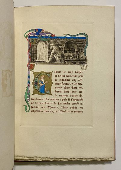 [WOMAN BOOKBINDER]. Le Roi Dagobert....; (photo 15)