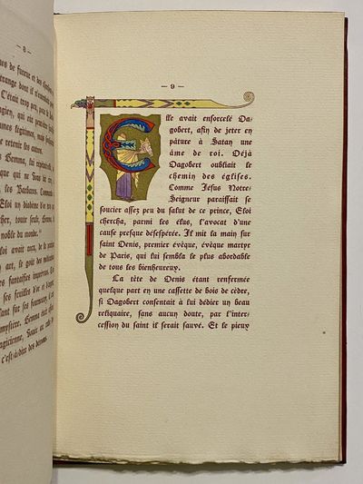 [WOMAN BOOKBINDER]. Le Roi Dagobert....; (photo 17)