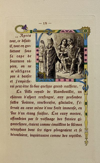 [WOMAN BOOKBINDER]. Le Roi Dagobert....; (photo 19)