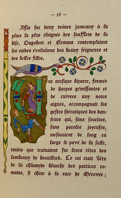 [WOMAN BOOKBINDER]. Le Roi Dagobert....; (photo 20)