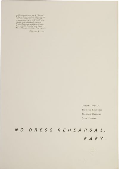 New York: Ink, Inc, no date. An uncommon and compelling collection of fine press literary broadsides...