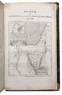 Första Resa fran Cairo till Arabiska Öknen i April 1845. Fragment. Med en karta