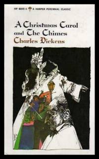 A CHRISTMAS CAROL - with - THE CHIMES by Dickens, Charles (introduction by Walter Allen) - 1965