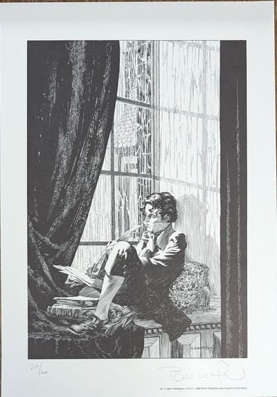 Secrets of Heaven (Print of an Illustration for Mary Wollstonecraft Shelley's "Frankenstein: or, The Modern Prometheus")