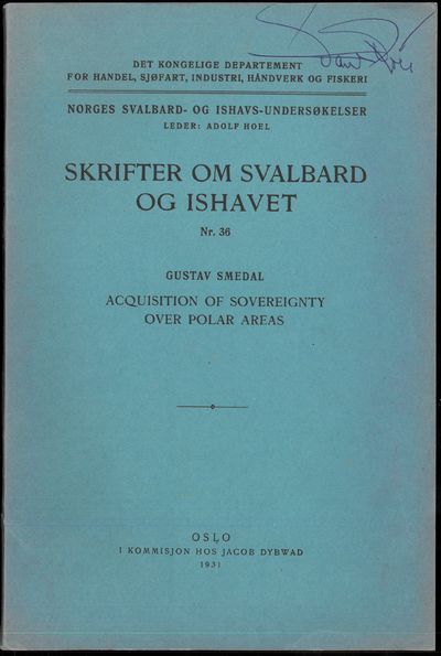 Skrifter om Svalbard og ishavet. Nr. 36.…