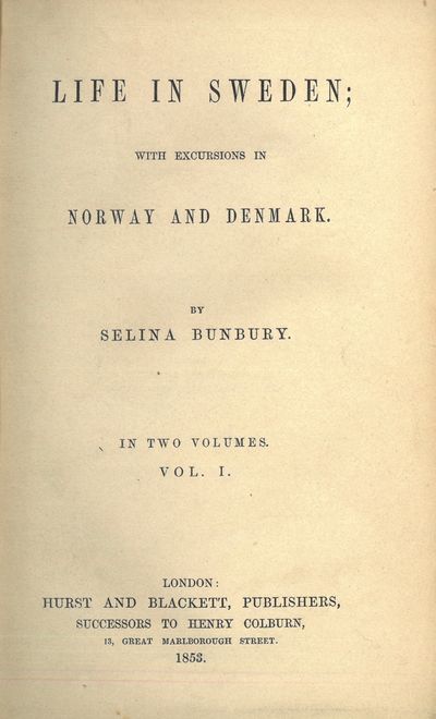 Life in Sweden ; with excursions in Norway and Denmark. In two volumes. I-II. (photo 2)