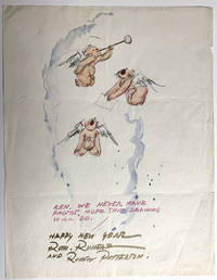 Original Watercolor by the Illustrator, Russell Patterson