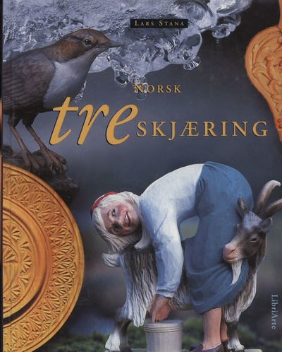 Norsk treskjæring. -friske snitt i tre