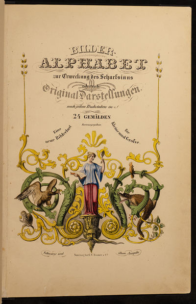 Bilder-Alphabet zur Erweekung des Scharfsinns