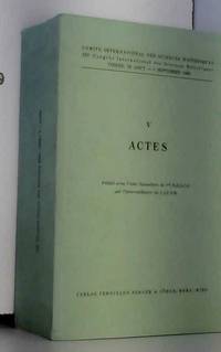 V Actes by Not Stated - 1965