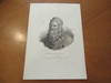 Leonardo Da Vince, Da Un Disegno Del Cave. Giuseppe Bossi (Original Antique Engraving)