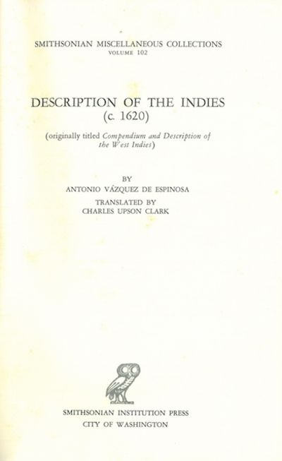 Description of the Indies (c. 1620) (originally…