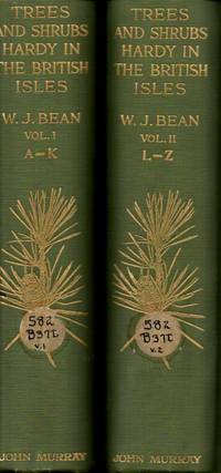 cover of Trees and Shrubs Hardy in the British Isles: Vol. I A-K: Vol. II L-Z