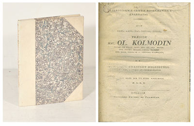 Generosissimæ gentis Rosenhanianæ enarratio. A.a.