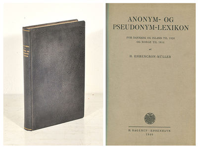 Anonym- og pseudonym-lexikon for Danmark og…