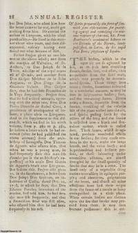 Of spirits prepared by the force of fire, with same observations for guarding against and remedying the noxious vapours of charcoal, etc. From Boerhaave's academical lectures on the Diseases of the Nerves, lately published in Latin, by his pupil Van Eems, physician of Leyden. An original article from The Annual Register for 1767