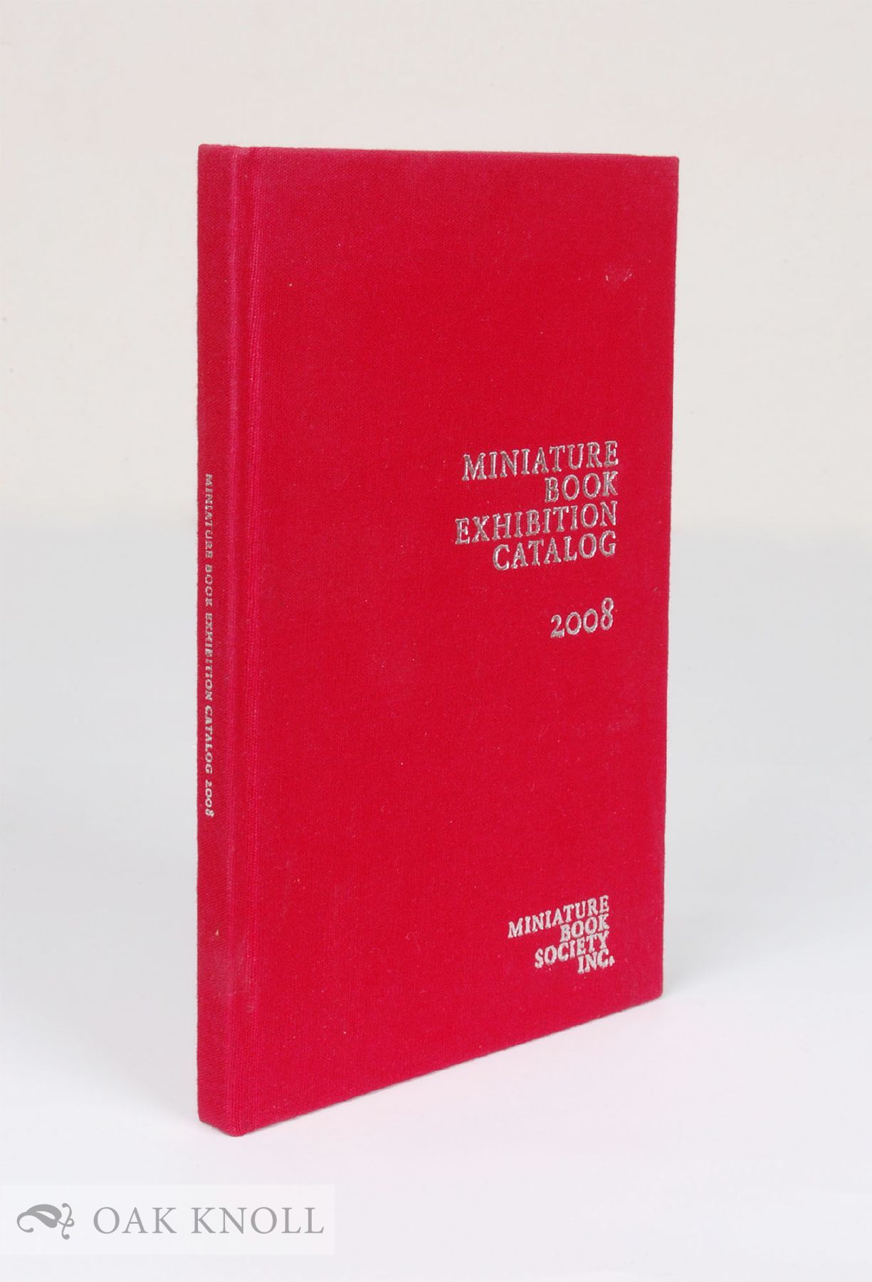 MINIATURE BOOK EXHIBITION CATALOG 2008