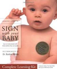 SIGN with your BABY Complete Learning Kit - Includes: Book, How-to Tutorial VHS Video, and Quick Reference Guide by Dr. Joseph Garcia - 1999-03-07