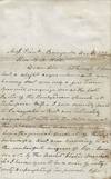 View Image 1 of 2 for 1877 – Long letter from a Piney Woods minister to a district judge pleading for support of Pascago... Inventory #010404