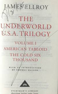 THE UNDERWORLD U.S.A. Trilogy, Volume I, (SIGNED, DATED)