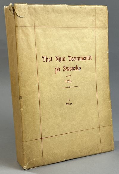Thet Nyia Testamentit på Swensko af år 1526. Med…