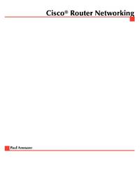 Cisco Router Internetworking
