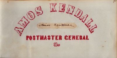 : n.p., 1836. Paper. Very good. Autograph on a single sheet approx. 9.5