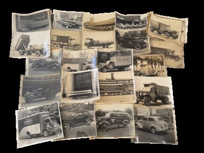 Commercial Trucking, Construction Supply, and Industrial Transport, 40 Large Photos, East Coast and Mid West, 1920s-1930s