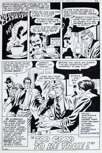 Superman Family Vol 1 207, page 21 &quot;Too Good to Be True&quot; de (Comic Art) Tuska, George - 1981