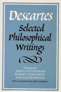 Selected Philosophical Writings.