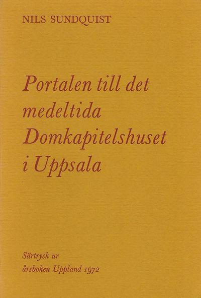 Portalen till det medeltida Domkapitelshuset i…