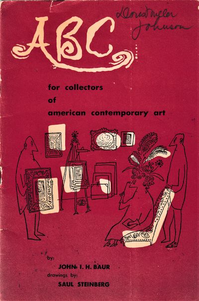 ABC for Collectors of American Contemporary Art with drawings by Saul Steinberg