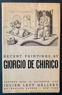 Recent Paintings: Giorgio De Chirico (Announcement Card and Catalogue)