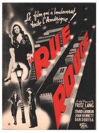 LA RUE ROUGE (SCARLET STREET) - ORIGINAL FRENCH PRESSBOOK