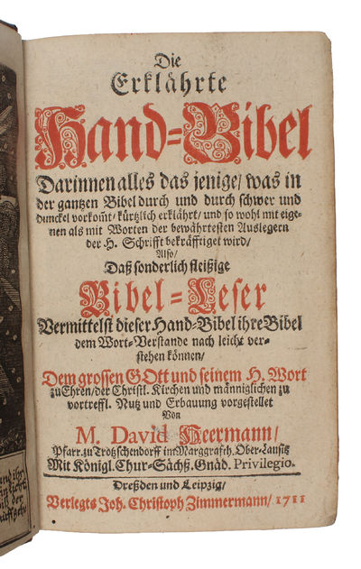 Die erklährte Hand-Bibel (...) (photo 2)