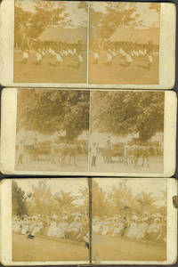 image of Fiji/Suva personalized stereoviews, including an investiture ceremony, possibly Governor Thurston or Governor O'Brien