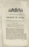 Anno Quadrageismo Tertio. Georgii III Regis. An Act for more effectually securing certain Duties on Malt, and for preventing Frauds by Makers of Malt from Beer or Bigg in Scotland