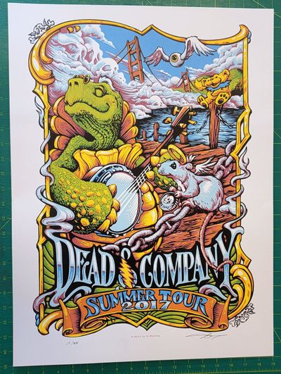 Dead and Company - 2017 - Summer Tour - Poster - VIP - Tour Poster for Summer Tour 2017