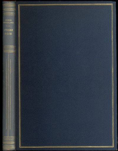 Lyriske digte. En bukett til hundreårsminnet for dikterens død 1845. Med en fortale av Daniel Haakonsen. Tegninger og bokutstyr av Ørnulf Ranheimsæter. (photo 2)