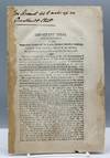 Important Trial for Seduction, in the Superior Court of N. York, before Justice Oakley, Nancy Van Haun vs. Silas E. Burrows, on Wednesday 27th and Thursday 28th November, 1833.