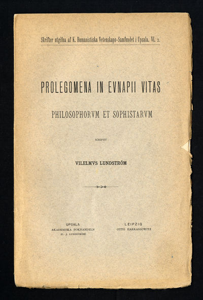 Prolegomena in Eunapii vitas philosophorum et…