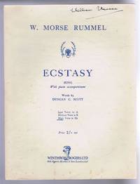 cover of Ecstasy, song. High Voice in D flat