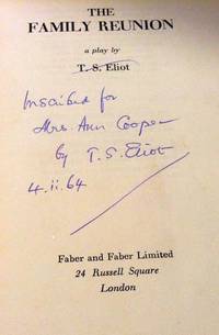 THE FAMILY REUNION. A PLAY