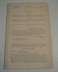 Letter from the Secretary of the Interior, Transmitting, In Obedience to Law, a Copy of the Report of the Surveyor-General of New Mexico on the Private Land-Claim No. 85, for the Tract Known as 'The Dona Ana Bend,' in New Mexico